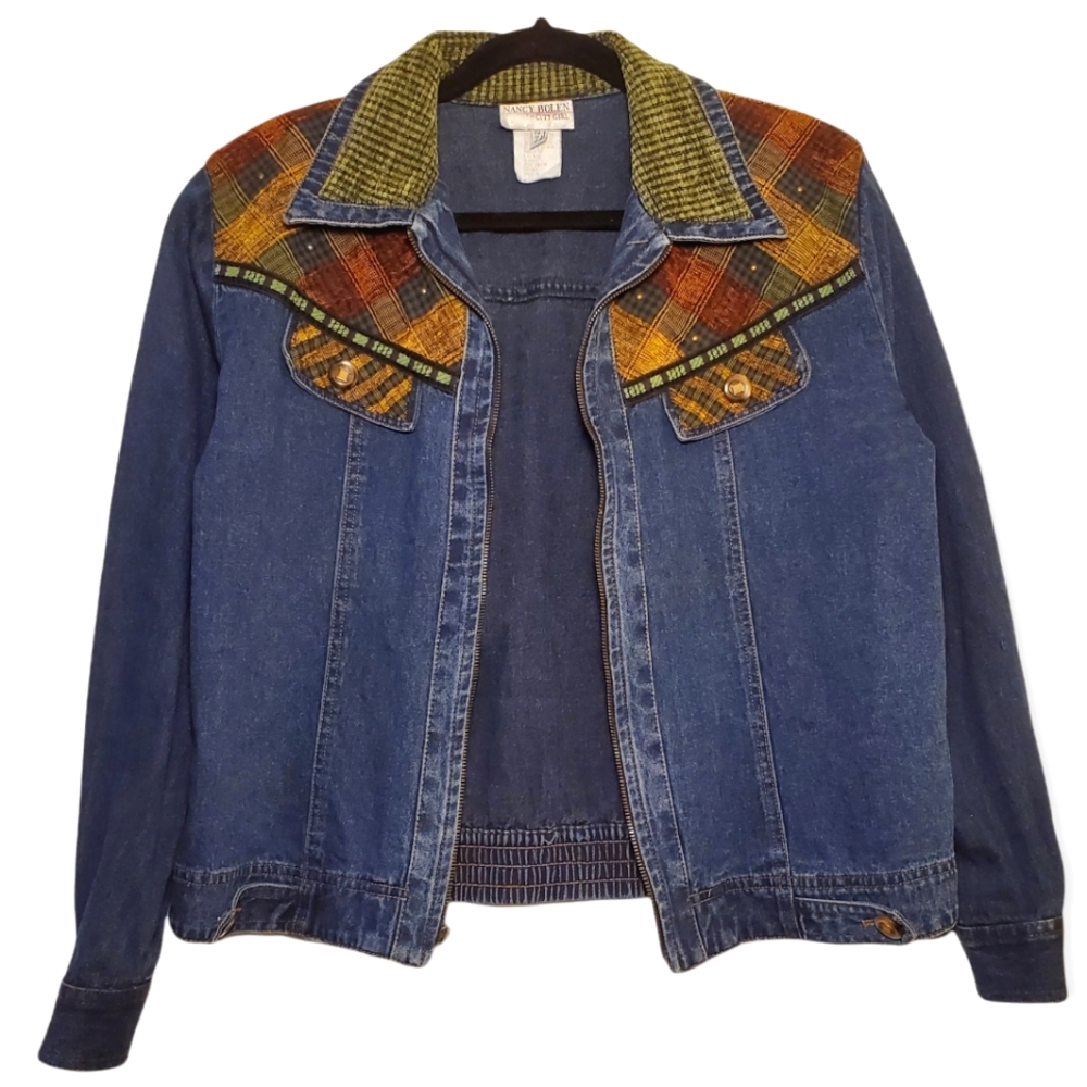 Vintage Nancy Bolen for City Girl Denim Jean Jacket